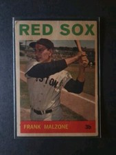 1964 Topps Venezuelan #60 Frank Malzone - Black Back - Boston Red Sox