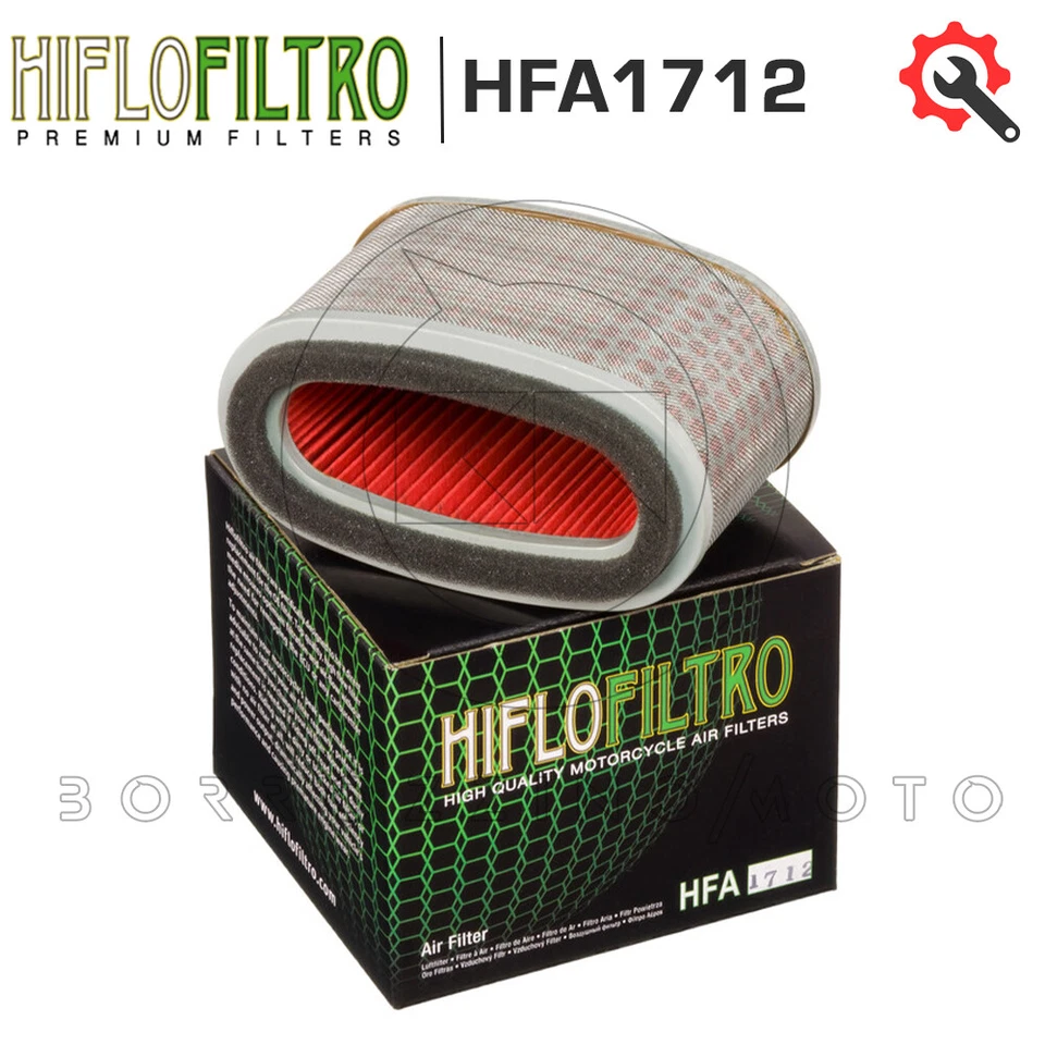 FILTRO ARIA HIFLO HFA1712 HONDA VT 750 C2 Shadow Spirit 2009 2010 2011 2012 2013 Foto 2 de 4