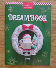 2024 HALLMARK KEEPSAKE ORNAMENT DREAM BOOK - NEW WITH WISH LIST