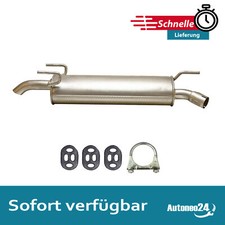Endschalldämpfer für Opel Astra F Caravan 1.4/1.6/1.7TD, Auspuff, Montagesatz