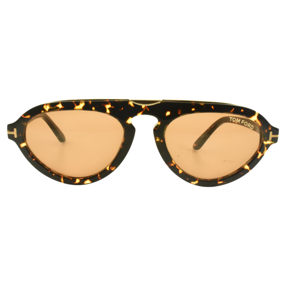 TOM FORD Milo Sunglasses- unisex Tom Ford MILO-02 FT 0737 Blonde Havana/Brown Amber Shaded  main image 3