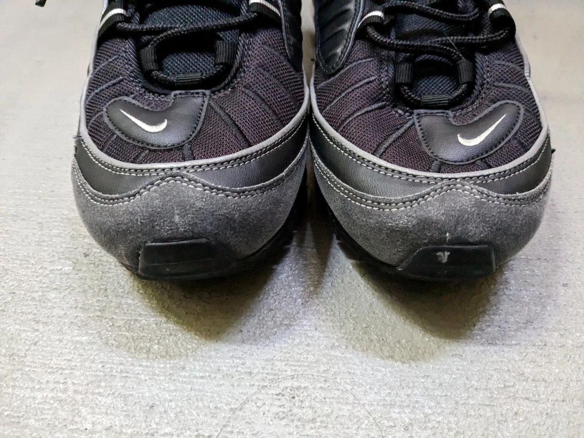 Nike Air Max 98 Oil Triple Black Sneakers Men s Size 9 Sneakers Low 640744 013