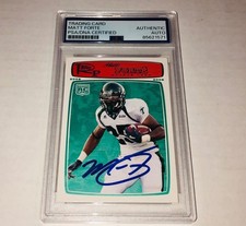Matt Forte 2008 Topps Rookie Progression #219 Signed Rookie Card Auto PSA RARE B