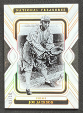 JOE JACKSON - 2025 National Treasures Gold /10 HOF/Chicago (SSP)