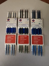 BOYE 3 Pack Of Double Point 7" Aluminum Knitting Needles Sizes 0, 3, 7. New
