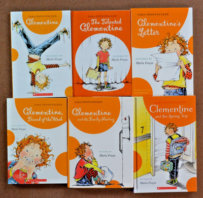 Lot of 6 CLEMENTINE Chapter Books by Sara Pennypacker & Marla Frazee Letter L1