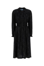 PRADA Black Jacquard Dress New And Authentic