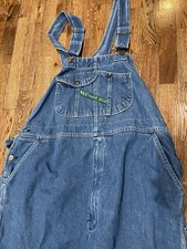Vintage Key Imperial Aristocrat Bib Overalls 44x30 Trucker Railroad Farmer