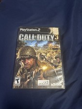Call of Duty 3 (Sony PlayStation 2,  2006) PS2 - Tested And Works.