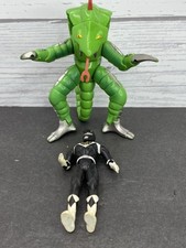 Power Rangers Darting Tongue Pythor Action Figure 5" Vintage 1994 Black 4” Lot