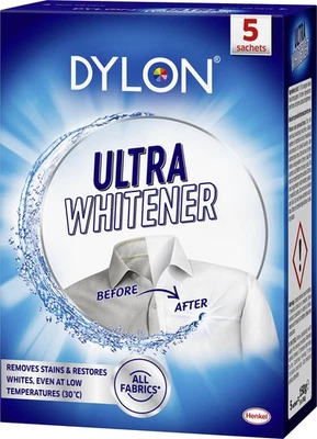 DYLON Ultra Whitener, Whitens and Revives White Laundry, Removes Stains, for all