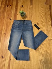 NWT Veronica Beard Carly Kick Flare High Rise Blue Jeans Womens Sz 25 Clearwater