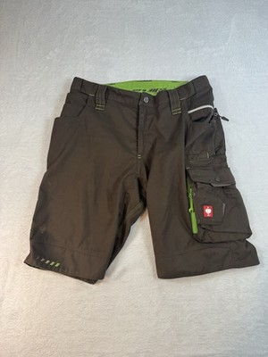 Engelbert Strauss Cordura Work Wear Cargo Short Multipocket Brown Sz EU 54 US 38