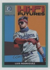 2022 Bowman Hi-Fi Futures Aqua Refractor 36/125 Luis Rodriguez #HIFI-14 11pj
