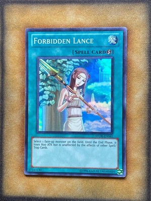 Yugioh Forbidden Lance STOR-EN061 Super Rare LP