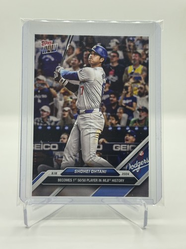 2024 Topps Now Shohei Ohtani 1st 50/50 In MLB History Los Angeles Dodgers #722