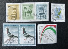 Lot de 7 timbres de Hongrie années diverses Encore Sur Frag Magyar  G82