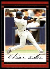 Adrian Beltre 2002 Bowman #31 Dodgers MLB READ FREE SHIPPING AutographDen