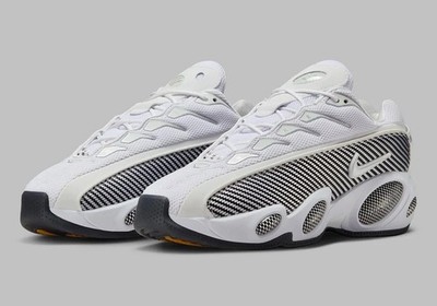 Nike NOCTA Glide White Black Herren Halbschuhe | DM0879-101 | UK14 US15