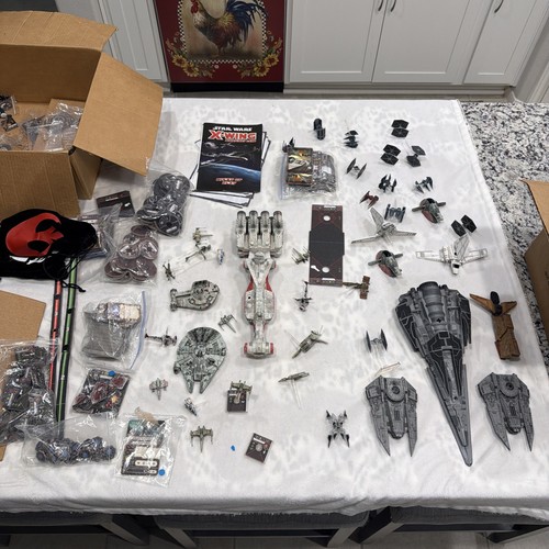 X-Wing Miniatures Collection Lot - 50 Ships Huge Lot Corvette