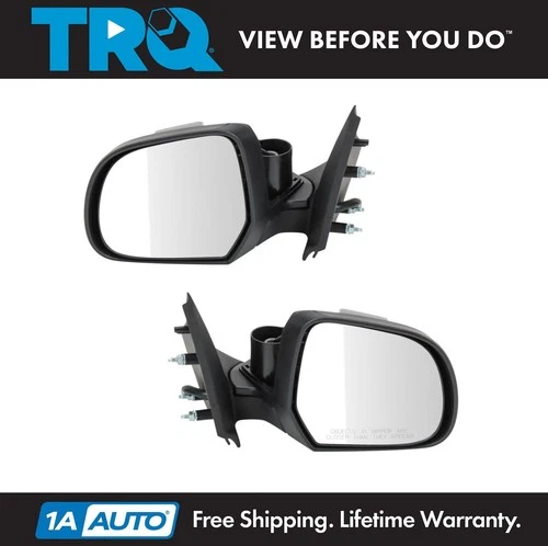 TRQ Mirror Set Fits 2012-2014 Nissan Versa