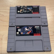 Batman Returns And Batman Forever Snes Tested Works Great