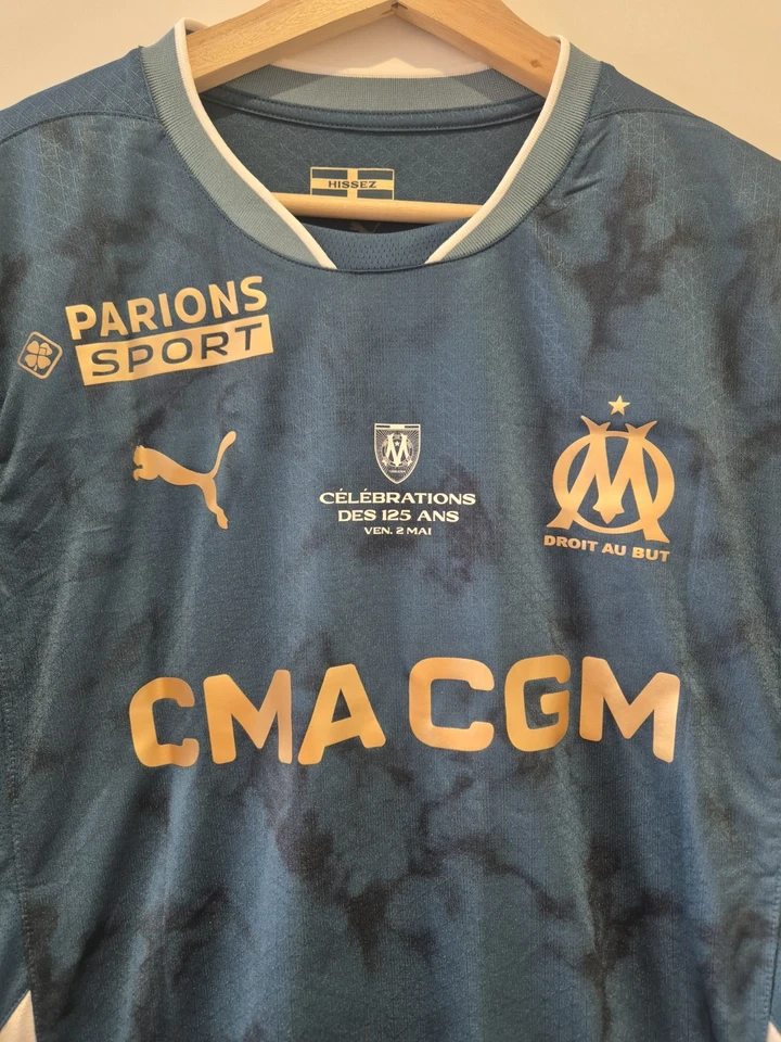 Maillot Pro OM Marseille Niang Match Des Legendes 125 Ans 2024-2025 - Photo 2/4