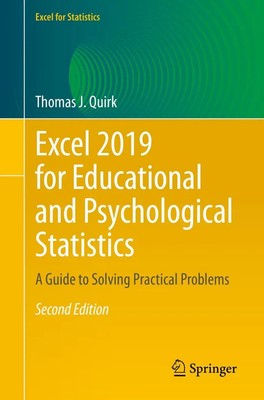Thomas J. Quirk | Excel 2019 for Educational and Psychological Statistics | Buch