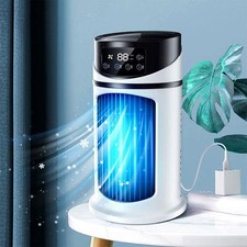 New Updated Portable Air Cooler Conditioning Fan Unit Chiller Purifier Desk Bedr