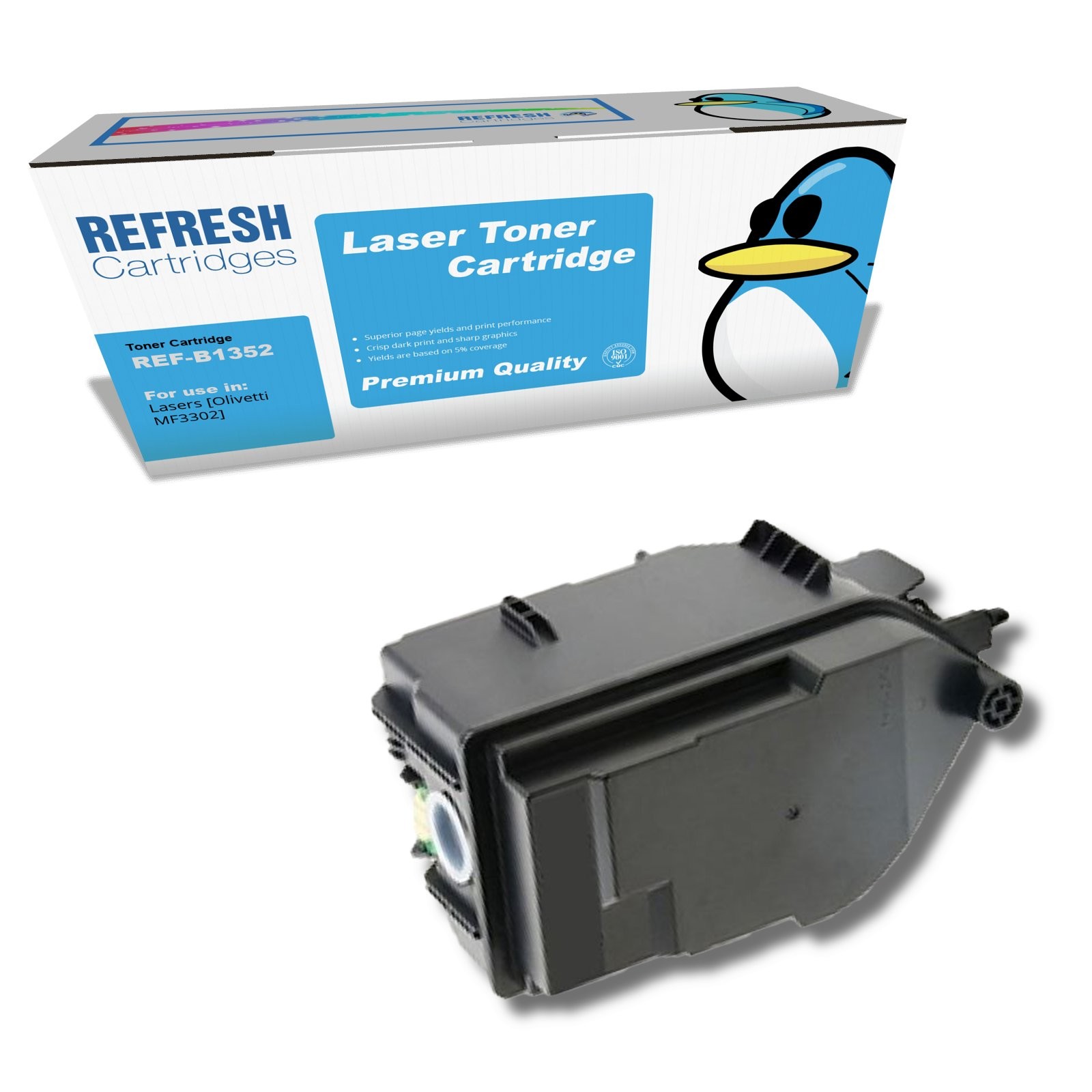 Refresh Cartridges Cyan B1352 Toner Compatible With Olivetti Printers