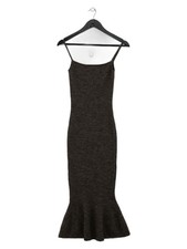 House Of CB London Bodycon Midi Dress S in Brown