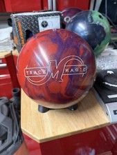 USED-Bowling Ball -15lb Track " MAGIC VOODOO  " PLUGGED AND RESURFACED