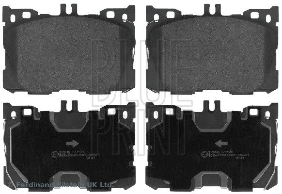 Brake Pads Set fits MERCEDES GLC220D C253, X253 2.0D Front 19 to 23 OM654.920 - Image 35