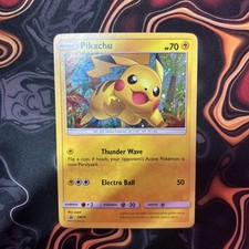 Pokemon Pikachu SM76 Black Star Promo Holo LP on eBay
