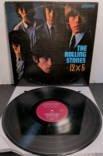 The Rolling Stones 12 x 5 LP LL 3402 Mono Vinyl VG+ Vintage Music