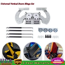 Universal Lambo Door Bolt Kit, Adjustable 90 Degree For Car Vertical Doors Hinge