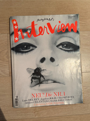 1. Ausgabe von Andy Warhol's Interview Magazine auf deutsch; Cover Lana del Rey