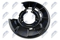 NTY HTO-BM-004 Spritzblech, Bremsscheibe Hinten Links FüR BMW