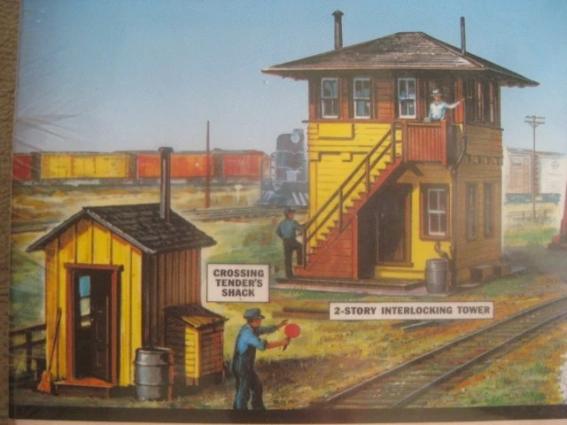 VTG 9002 Con-Cor REVELL HO SCALE BUILDINGS 4 TRACKSIDE BUILDINGS SEALED - Image 2 of 4