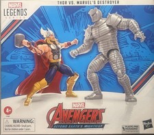 THOR vs MARVEL'S DESTROYER  2 Marvel Legends Avengers Pack New RARE
