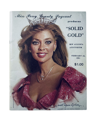 Miss Perry County 1984 Pageant program February 18, 1984 VANESSA WILLIAMS VG