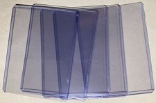 5 Pro Safe 3" x 4" Top Loaders Standard Card Size 35 Pt. Ultra Clear