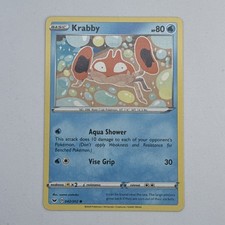 Krabby #42 Pokemon Sword & Shield 