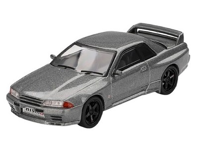 NISSAN SKYLINE GT-R NISMO BNR32 CRS RHD DARK METAL GRAY 1/64 BY
