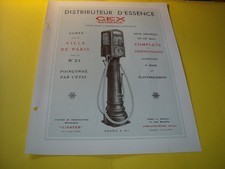 FEUILLET D EPOQUE POMPE A