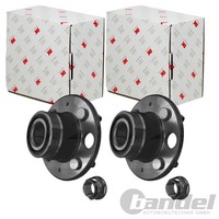 2X NK RADLAGER-SATZ Hinten Passend FÜR Honda Accord Civic CRX Links+Rechts |
