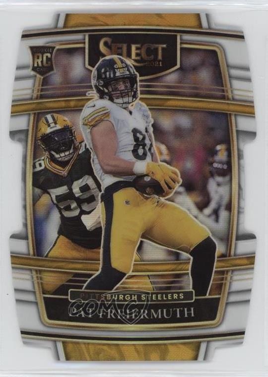 2021 Panini Select Concourse White Prizm Die-Cut 71/99 Pat Freiermuth #59 0ft3