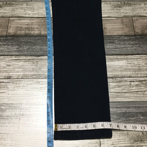Pantalones de mezclilla rectos con curvas DL1961 CoCo para mujer 29 azul lavado oscuro elástico (entrepierna 32) - Imagen 3 de 11