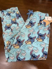 Pigiama uomo Disney Lilo & Stitch pantalone piccolo nuovo con etichetta 