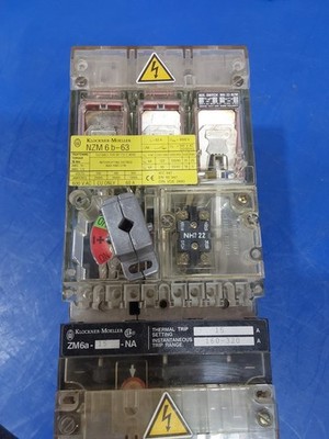 Klockner Moeller NZM 6B-63 Molded Case Circuit Breaker 3p 60a Amp 600v-ac
